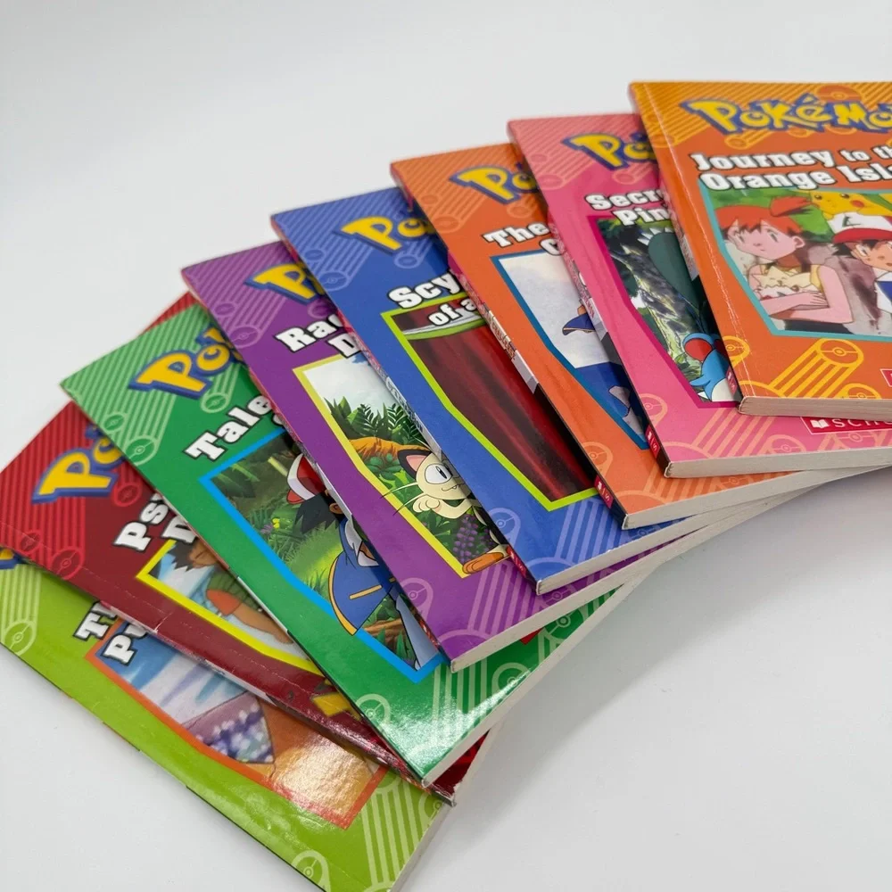 Pokémon Kids Classic Chapter Book Collection Pikachu Squirtle Eevee Charizard